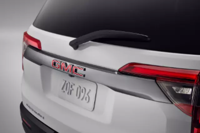 2020-2023 GMC Acadia Exterior Trim Liftgate Applique Nightrider Chrome