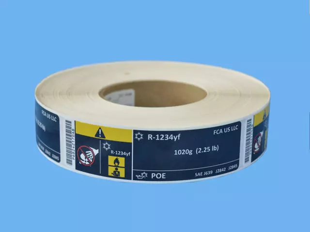 Air Conditioning System Label