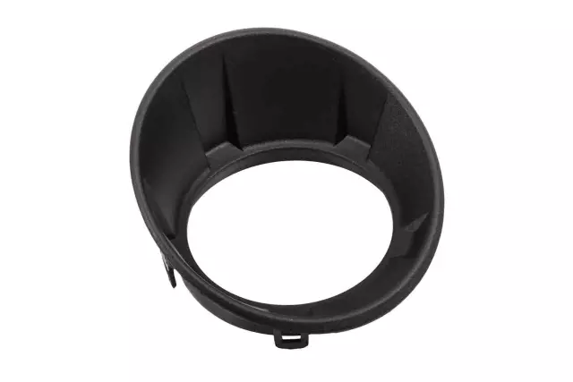 Black Passenger Side Front Fog Lamp Bezel