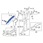 Windshield Pillar Trim