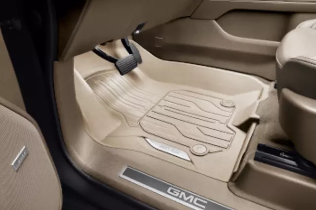 thumbnail image 2 of OEM Premium All-Weather Floor Liners For 2021-2025 Chevy Tahoe – Front, 2nd & 3rd Row Set 2 of 9