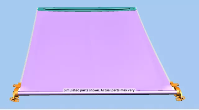 Light Titanium Sun Visor