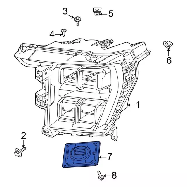 プレハブ JX7Z-13C788-S - Module Ford Parts Direct