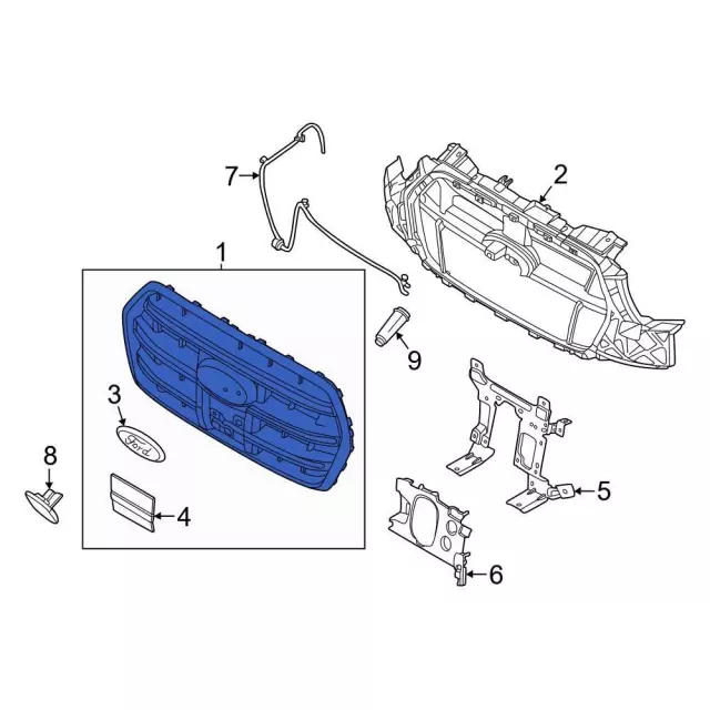 anker34専用台 Amazon.com: For Ford Ranger 2001 2002 2003 Header Panel
