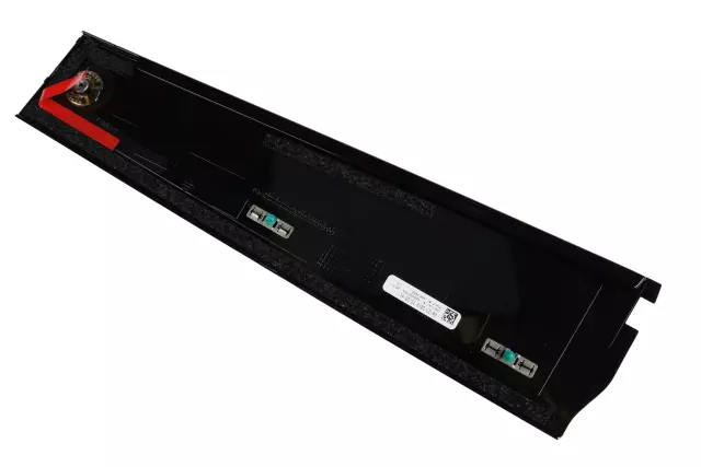 Rear Passenger Side Door Window Frame Rear Applique