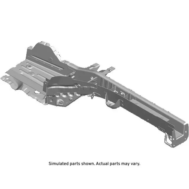 Rear Driver Side Underbody Rail Assembly