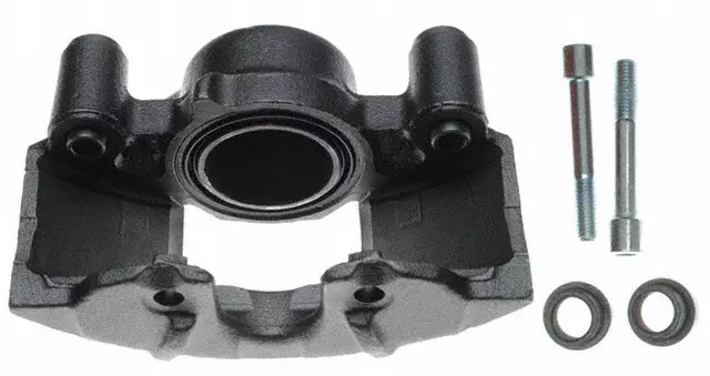 Front Driver Side Disc Brake Caliper Assembly (Friction Ready Non-Coated), Remanufactured