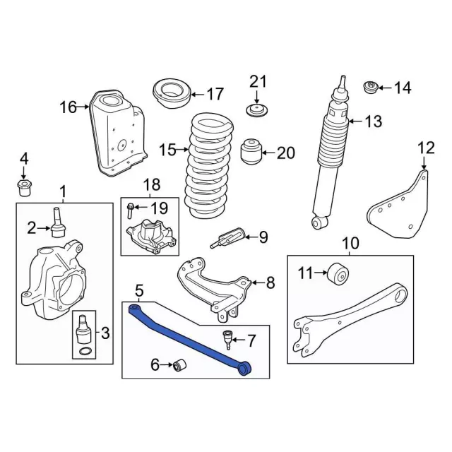 hc3z3b239f - Ford Track Bar | Levittown Ford Parts