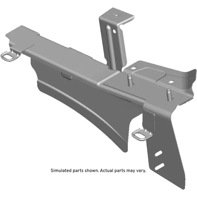 Driver Side Front Engine Compartment Upper Rail