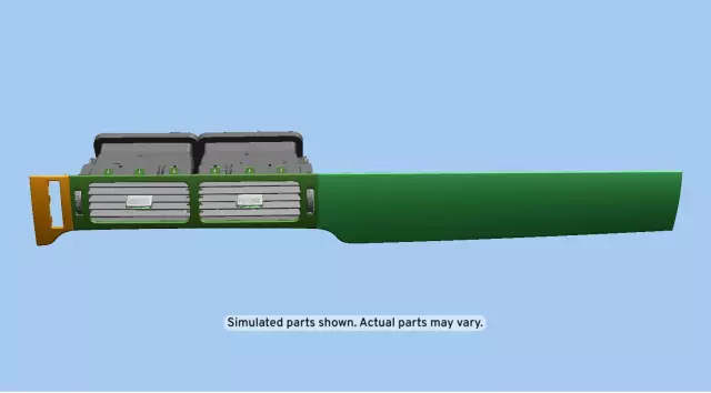 New Gaston Walnut Instrument Panel Center Trim Plate