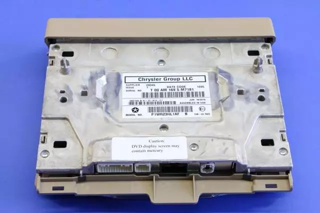 Genuine Mopar Digital Versatile Disc Video Screen Left 6KL17HL1AA