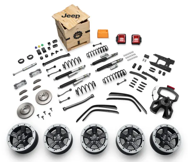 2018-2026 Jeep Wrangler Jpp Trail Commander Collection, Jeep