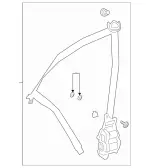 Seat Belt Lap And Shoulder Belt