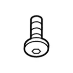 Seat Belt Assembly Screw