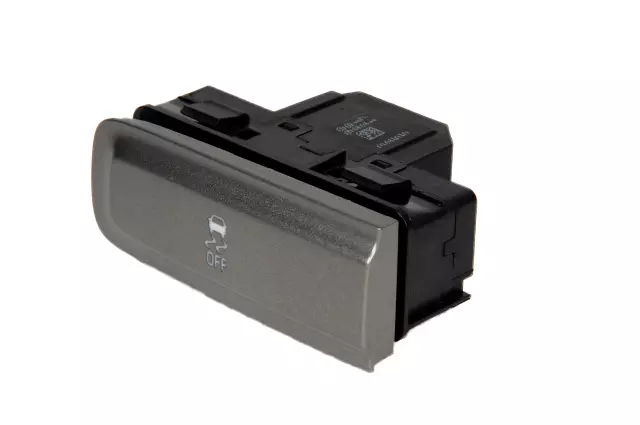 Graphite Silver Metallic Electronic Traction Control Switch