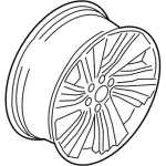 2018 Lincoln Navigator - Wheel, Alloy