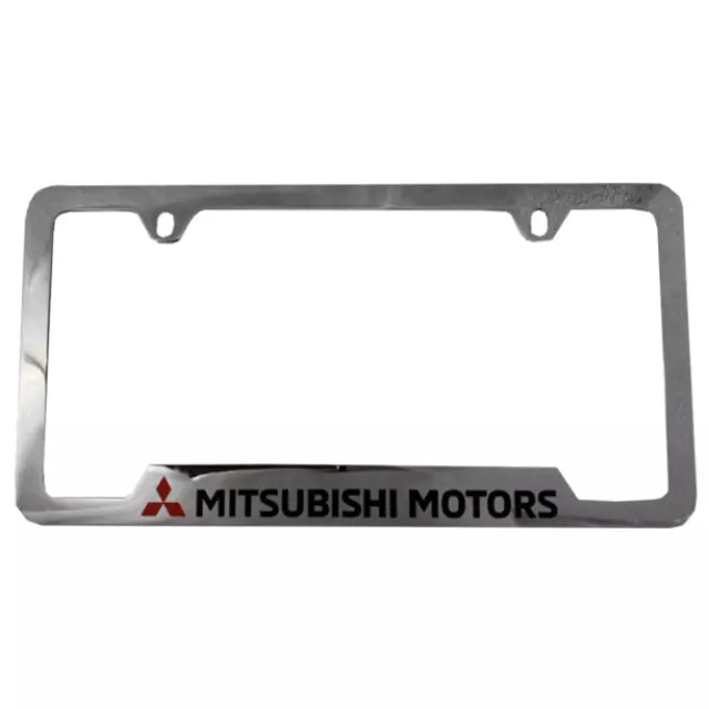 メタルプレート MZ315277 - License Plate Frame, Chrome 2022-2024 Mitsubishi