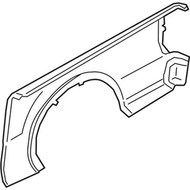 KB3Z-2627840-A Side Panel - Passenger Side (RH) - Ford