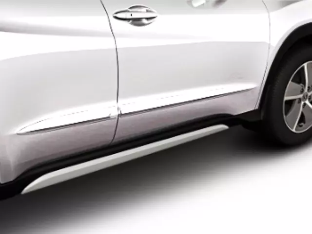 Body Side Moldings - Platinum White Pearl