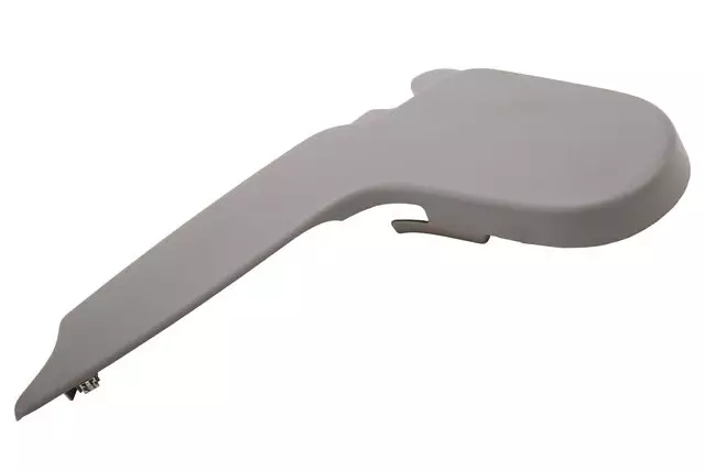 Dark Ash Gray Rear Driver Side Seat Hinge Finish Cover