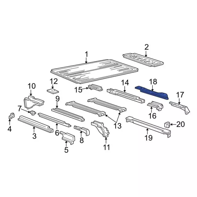 Sill Panel F7UZ-1510928-AB | OEM Parts Online