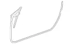 2012-2020 Mercedes-Benz - Door Sealing, Circumf