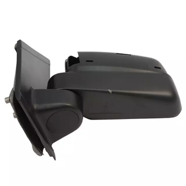 Left Power Mirror Assembly For 2011-2013 Ford Transit Connect – Textured Black, Manual Fold, Blind Spot Glass, Direct Replacement (Unbranded, 3 Yr Warranty)