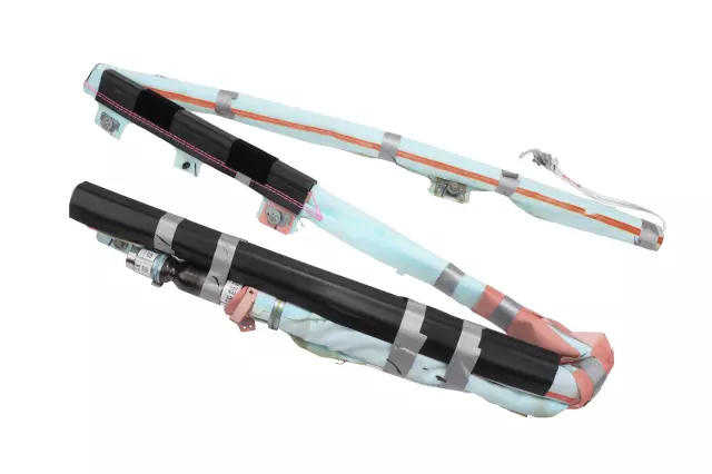 Passenger Side Front and Rear Row Roof Rail Airbag