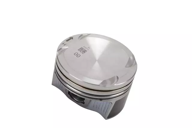 Engine Piston with Pin and Retainers