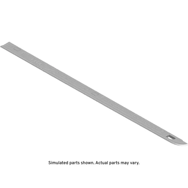 Driver Side Pickup Box Side Upper Molding