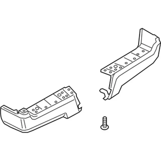 HC3Z-17906-JA - Bumper Face Bar 2017-2022 Ford | Ford Parts Direct