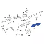 2020 Ford Explorer - Trim Bezel