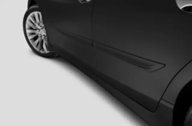 Body Side Molding - Crystal Black Pearl