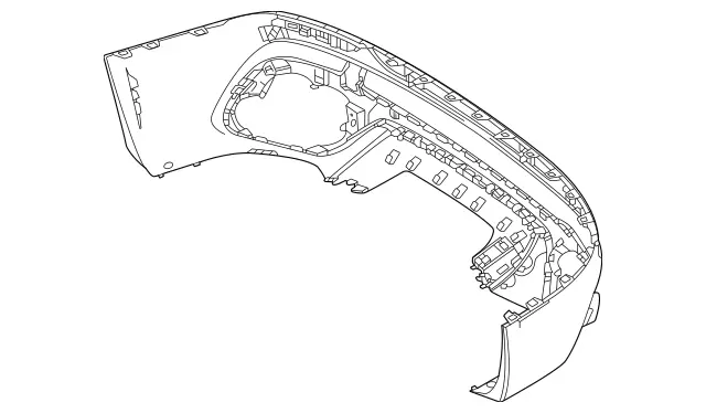 247-885-89-09 - Trim, Bumper 2020-2026 Mercedes-Benz | Mercedes