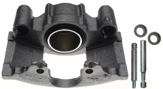 Front Driver Side Disc Brake Caliper Assembly (Friction Ready Non-Coated), Remanufactured