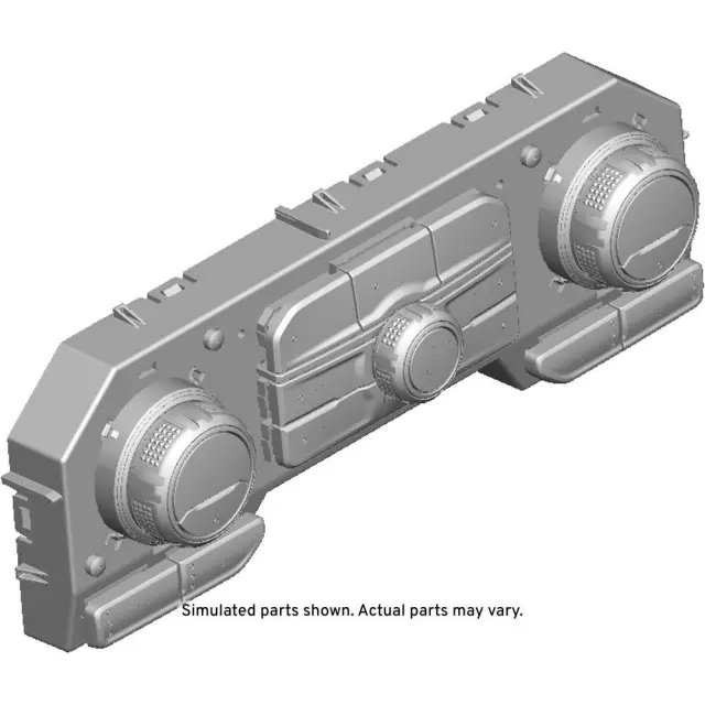 Heater and Air Conditioning User Interface Control