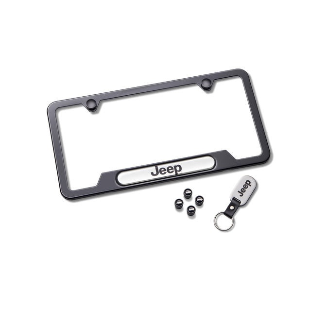 82215853 License Plate Frame Gift Set 20182023 Jeep Mopar