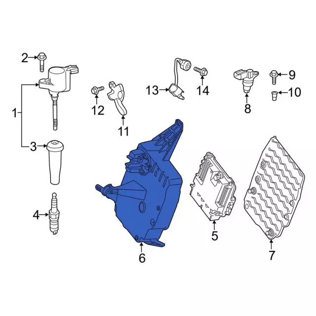 2017-2019 Ford Bracket GV6Z-12A659-A | TascaParts.com