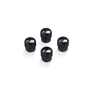 Bmw M Valve Stem Caps - Black
