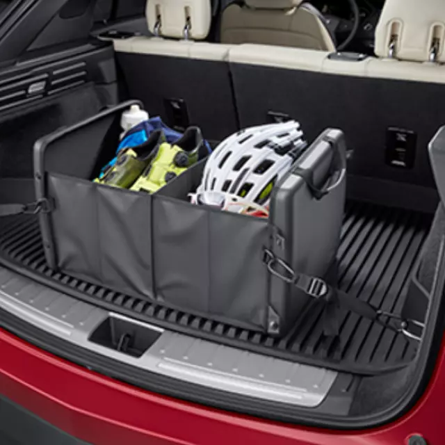 OEM NEW 19-21 GM Cargo Area Organizer Cargo Organizer Jet Black w/ Logo 84406188