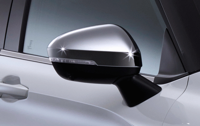 ミラバト 2022-2025 Mitsubishi Mirror Covers, Chrome MZ315205 | OEM Parts Online
