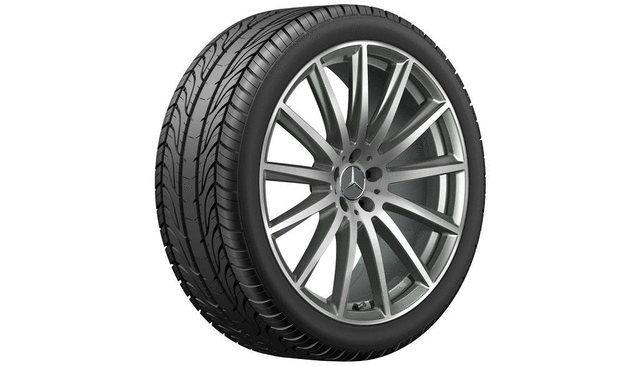 Wheel Alloy 22 multi-spoke 11.5 x 22