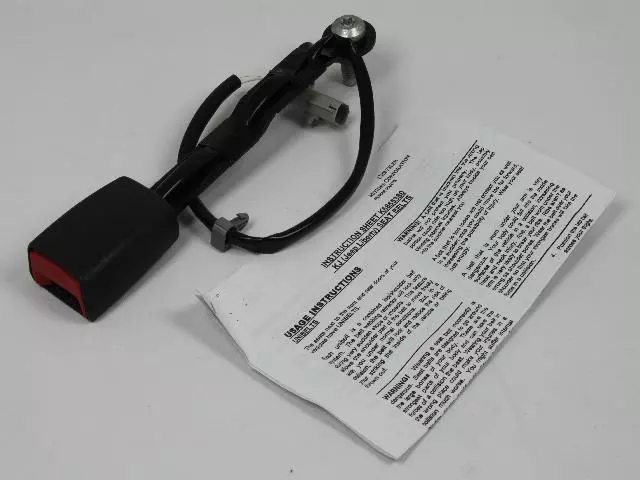 Front Inner Seat Belt, Driver And Passenger