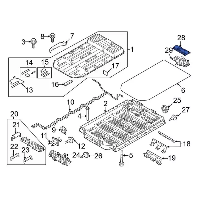 Genuine Ford Control Module LJ9Z-10B687-D