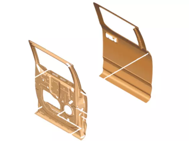 FL3Z-1624631-D - Door Shell 2015-2022 Ford | Ford Parts Direct