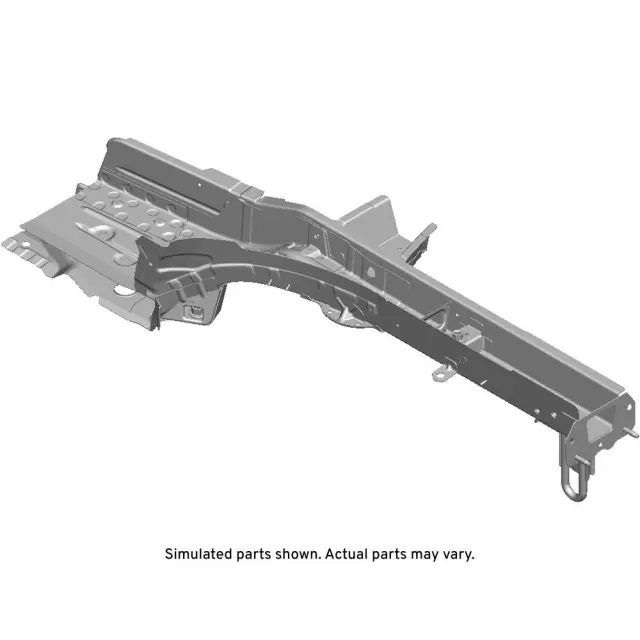 Rear Driver Side Underbody Rail Assembly