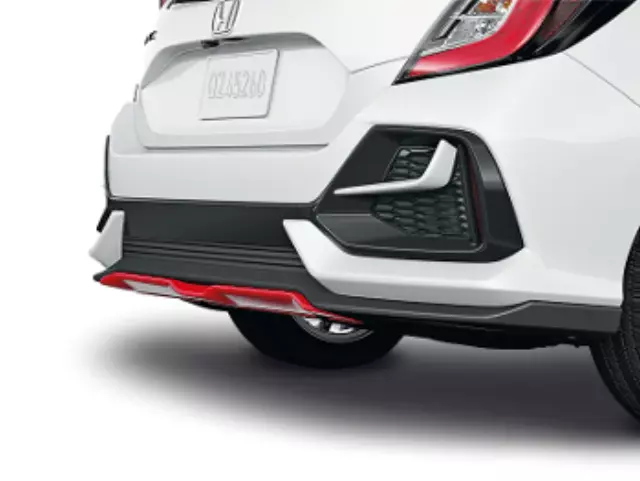 Under-Body Spoiler - Rear - Rallye Red