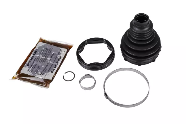 Rear Wheel Half-Shaft Tri-Pot Boot Kit with Bushing, Clamps, and Ring