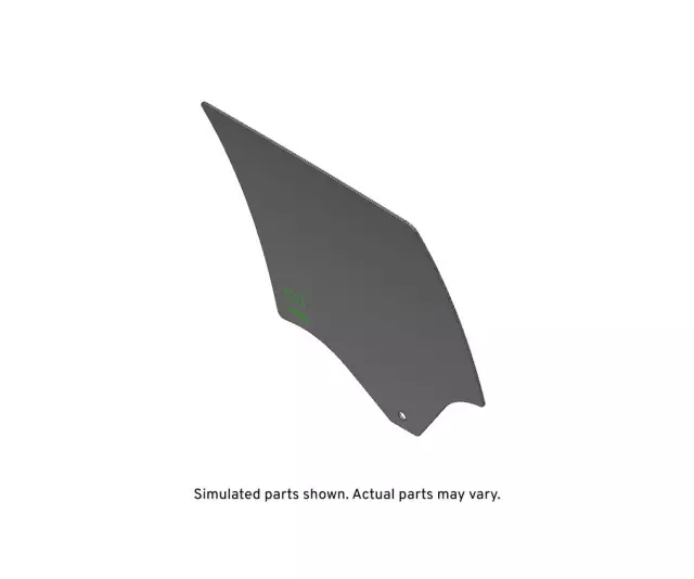 Passenger Side Rear Door Window