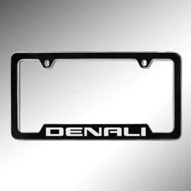 License Plate Frame, Black